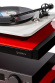 NorStone Esse Hifi - black satin/red glass