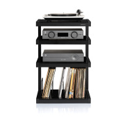 Audio stolek NorStone Esse Hifi Vinyl - black satin/black