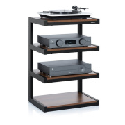 Audio stolek NorStone Esse Hifi - black/walnut