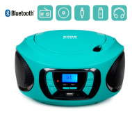 Přenosný CD/MP3, USB přehrávač s FM rádiem a Bluetooth - Bigben CD62BLUSBBT