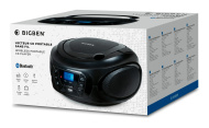 Přenosný CD/MP3, USB přehrávač s FM rádiem a Bluetooth - Bigben CD62NUSBBT