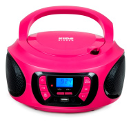 Přenosný CD/MP3, USB přehrávač s FM rádiem a Bluetooth - Bigben CD62RSUSBBT