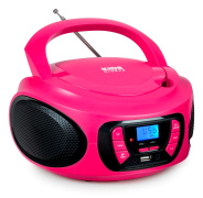 Přenosný CD/MP3, USB přehrávač s FM rádiem a Bluetooth - Bigben CD62RSUSBBT