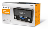 Stereo rádio DAB+/FM s Bluetooth - Denver DAB-18DARKGREY