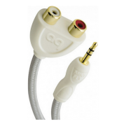 Audioquest FLX-mini/RCA adaptér 3,5jack na 2xRCA, kabel 15cm