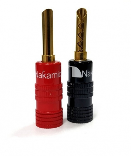 Nakamichi Banana Plugs N0534C - Colors Limited Edition