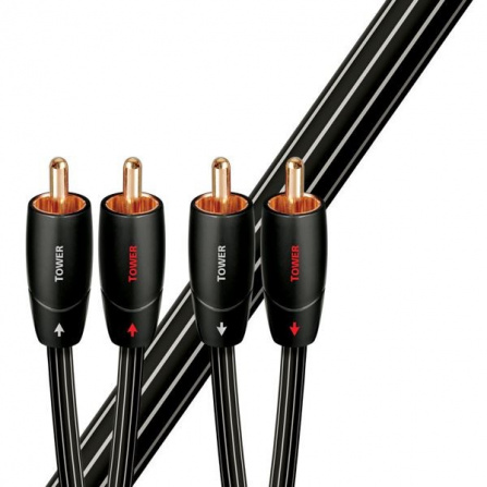 Audioquest Tower RR 0,6 m kabel audio 2x RCA - 2x RCA