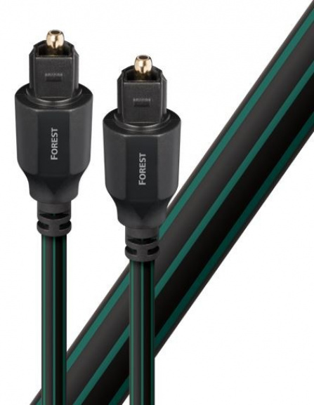 Optický kabel Audioquest Forest Optilink 16,0 m - Toslink (+ 3,5 mm mini adaptér)