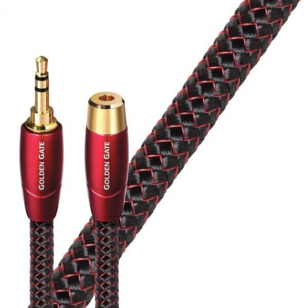 Audioquest Golden Gate JJF 2 m - audio kabel 1x 3,5 mm samec -1x 3,5 mm samice