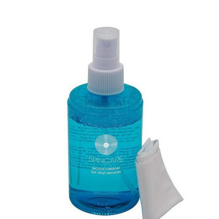 Spincare Record Cleaning Solution + Microfibre Cloth