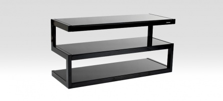 AV stolek NorStone Esse AV - black satin/black