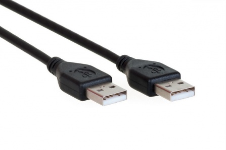 AQ KCU018 - kabel USB 2.0 A M - USB 2.0 A M, délka 1,8 m