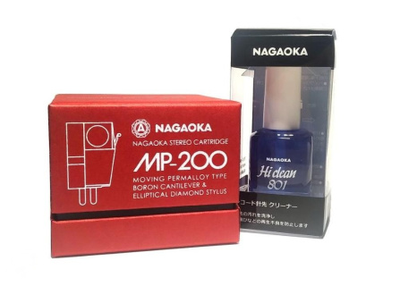 Nagaoka MP-200 + Nagaoka AM-801 stylus cleaner