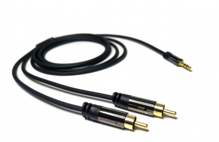 Nakamichi - HQ Premium 2RCA-jack 3,5mm / 1m