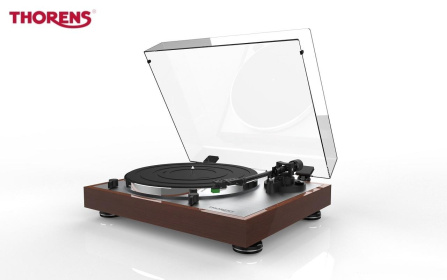 Gramofon Thorens TD 402 DD Walnut + Audio Technica AT-VM95 E