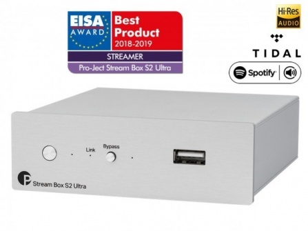 Síťový přehrávač Pro-Ject Stream Box S2 Ultra Silver