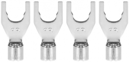 Audioquest SureGrip -Spade S - P-10M Silver Spade set 4