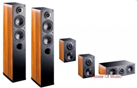 Indiana Line Nota X Home Cinema Set 5.0 Walnut