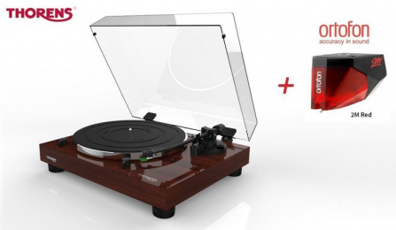 Gramofon Thorens TD 202 Walnut + Ortofon 2M RED