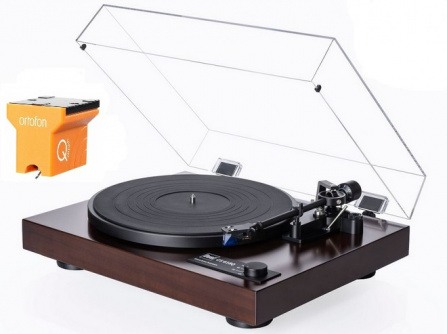 Gramofon DUAL CS 618Q High End Walnut + Ortofon QUINTET BRONZE